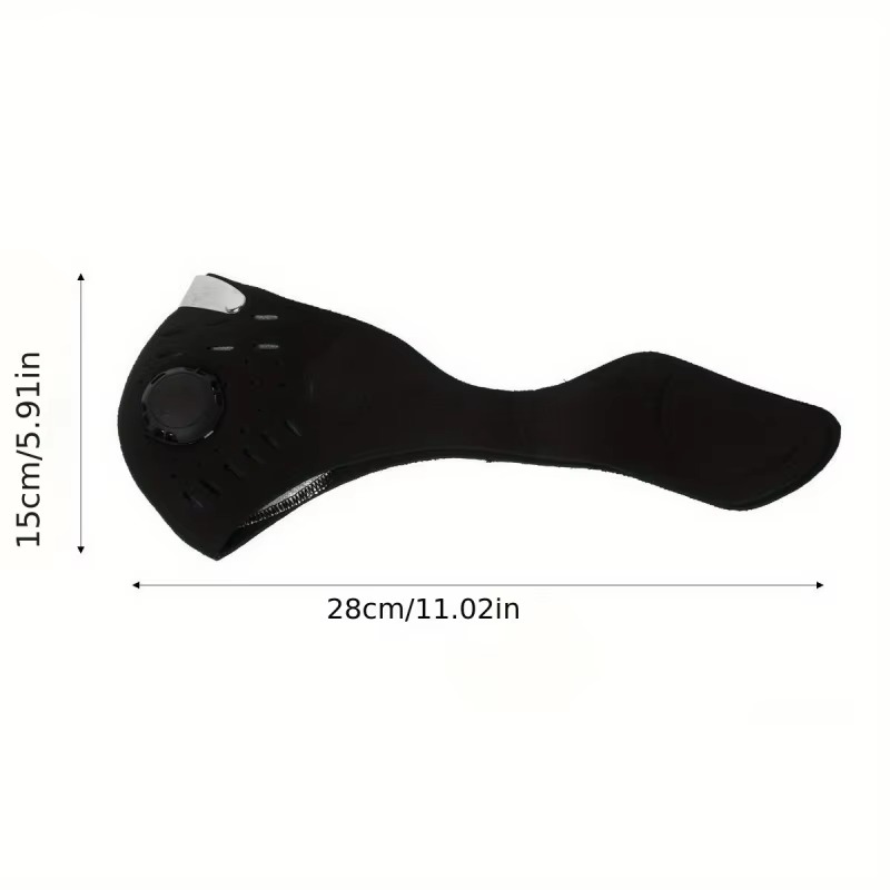 탈부착 가능한 필터가 있는 1개입 얼굴 마스크, 통기성 - Anti Pollution Mask 리뷰 및 가격
