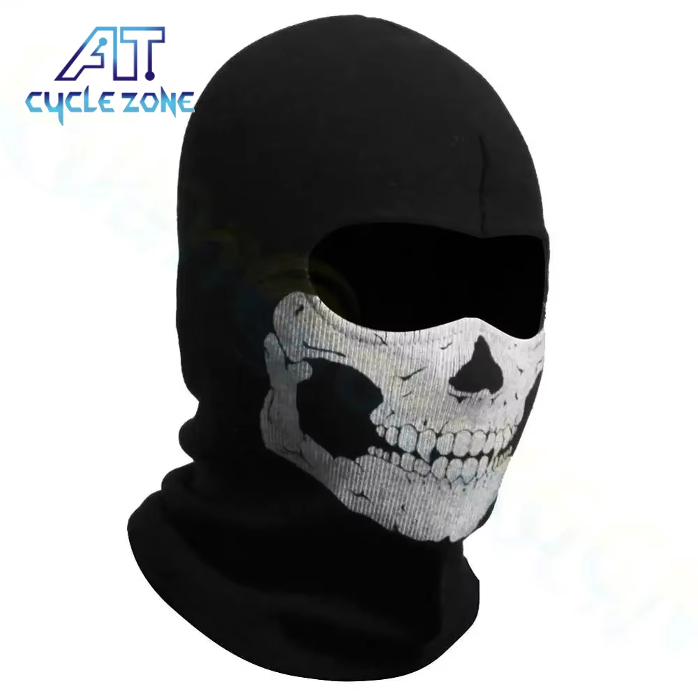 오토바이 발라크라바 풀 페이스 마스크 해골 프린트 오토 - Cloth Face Mask Washable 리뷰 및 가격