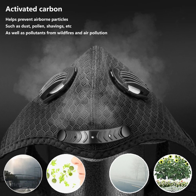 사이클용 마스크, 스포츠용, 세탁 가능, 재사용 가능, - Anti Pollution Mask 리뷰 및 가격