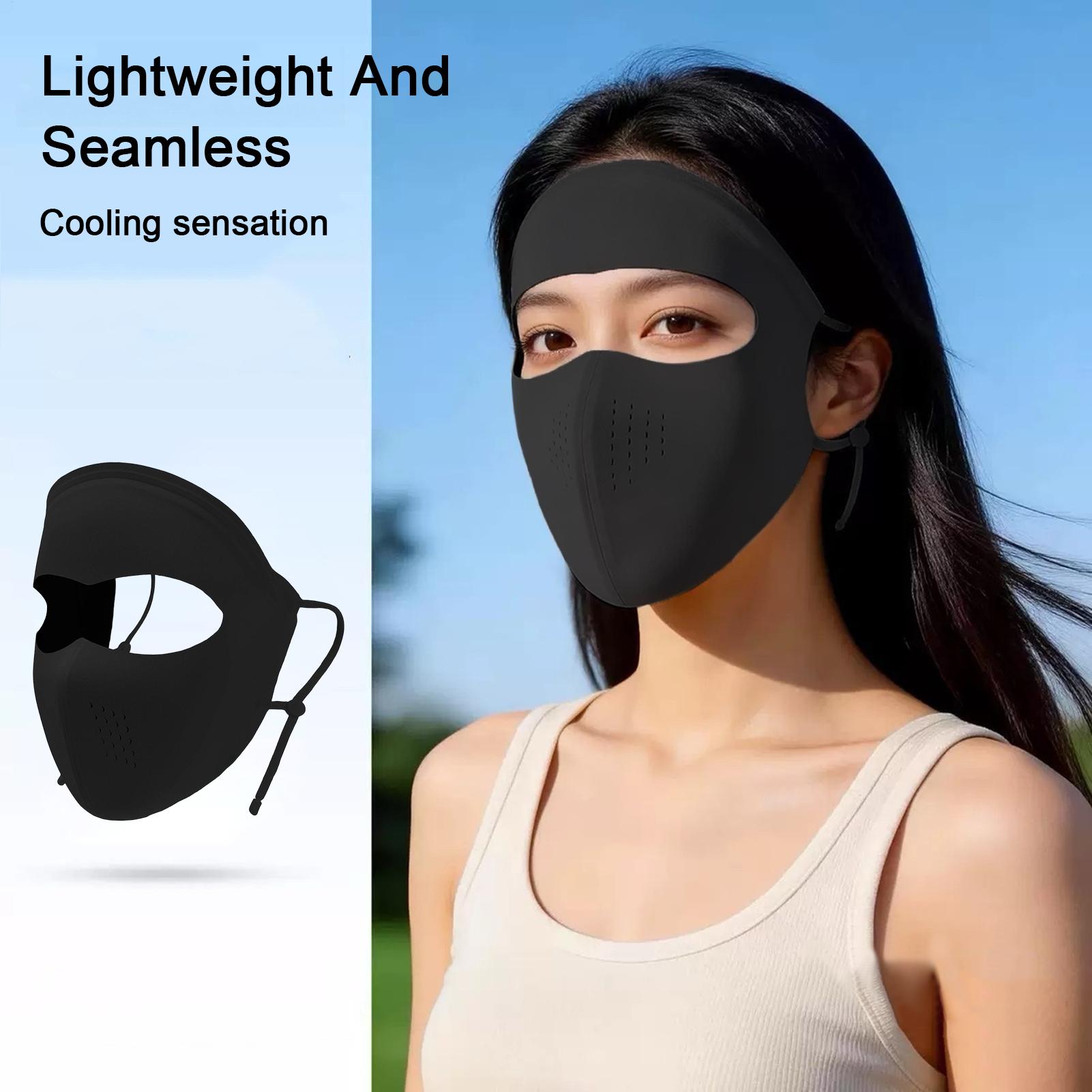 자외선 차단 페이스 마스크, 야외 러닝, 사이클링용 통 - Sports Mask Breathable 리뷰 및 가격