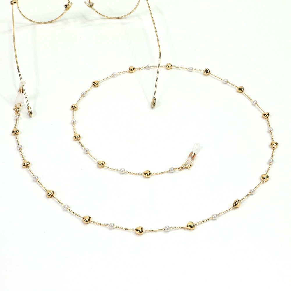 패션 액세서리 분실 방지 선글라스 체인 70cm 진주  - Mask Lanyard Adjustable 리뷰 및 가격